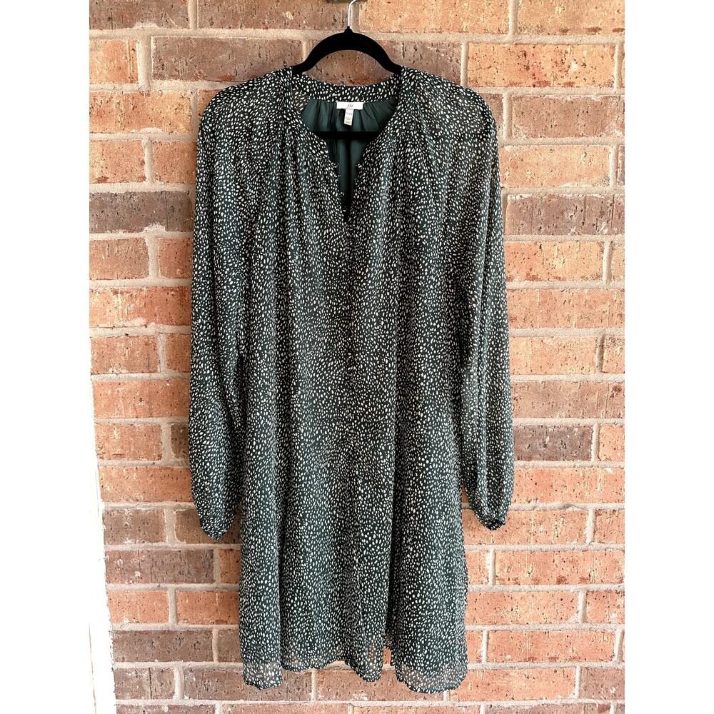 Joie Green/white Dress XL